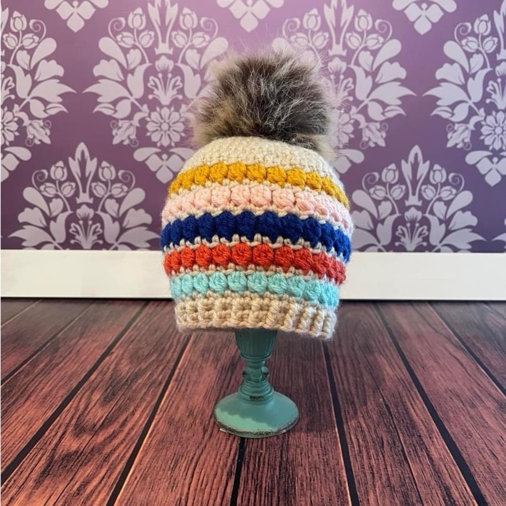 Crochet Striped Hat